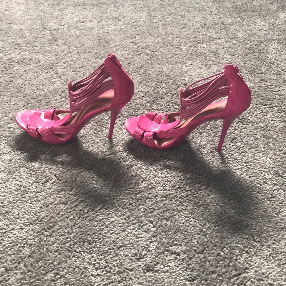 Pink heels